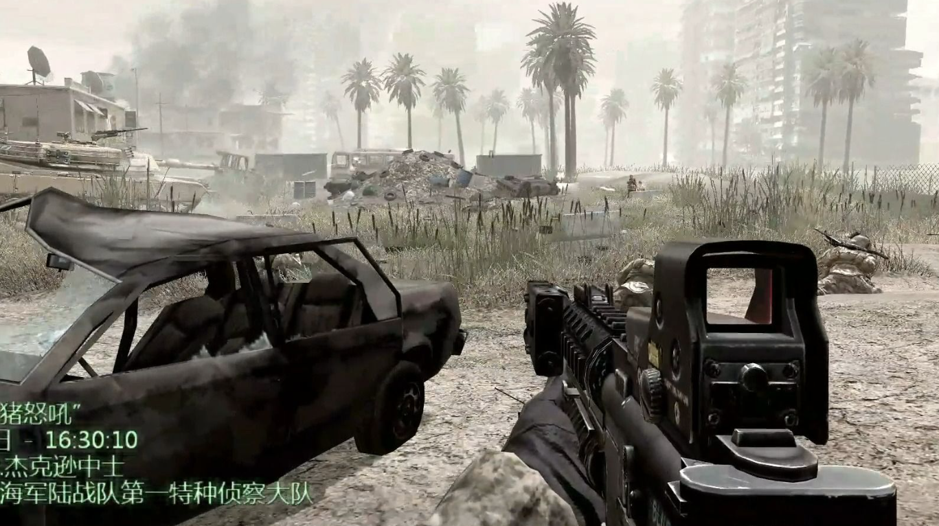 使命召唤4关卡怎么过的