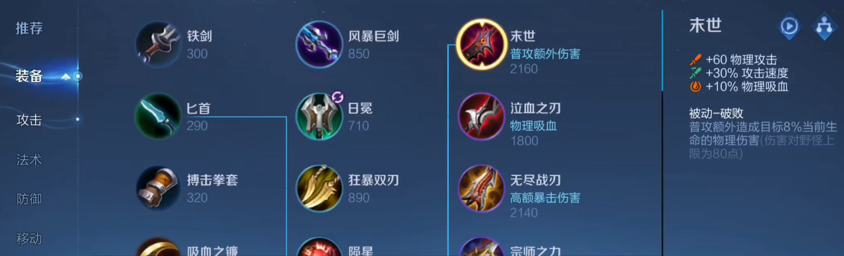 王者荣耀末世铠怎么出装