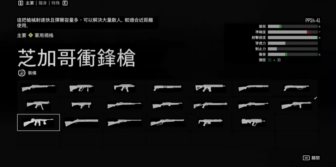 往日不再怎么带多把枪