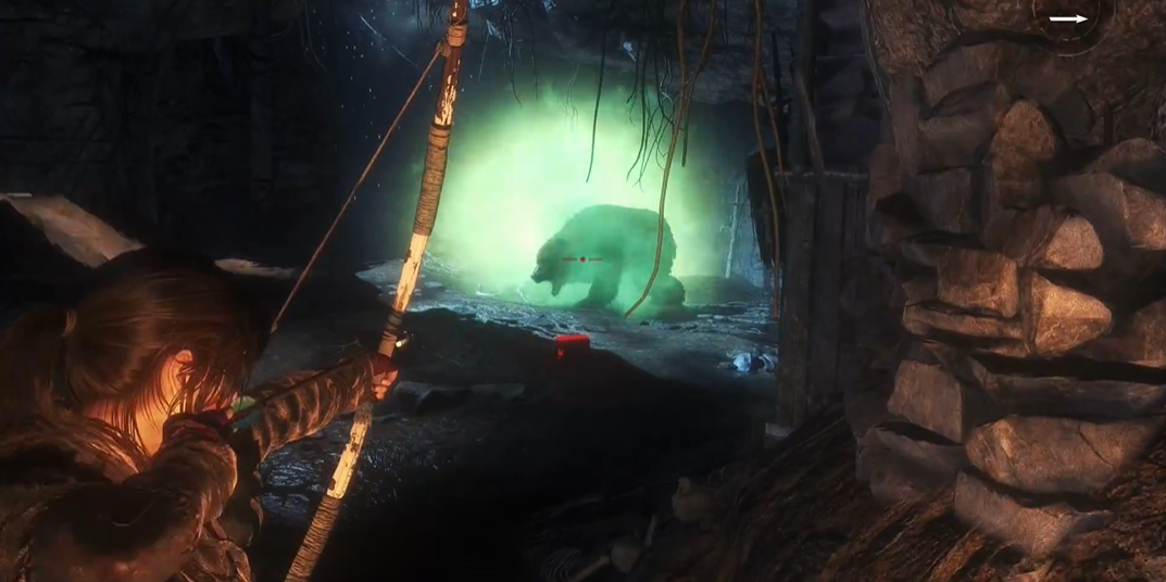 古墓丽影崛起大熊这关怎么过