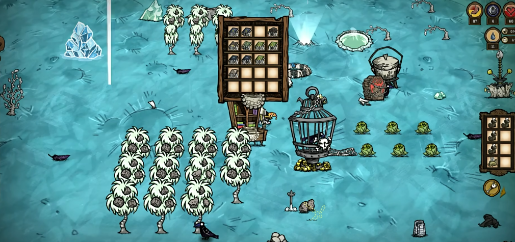 饥荒怎么在月岛建家