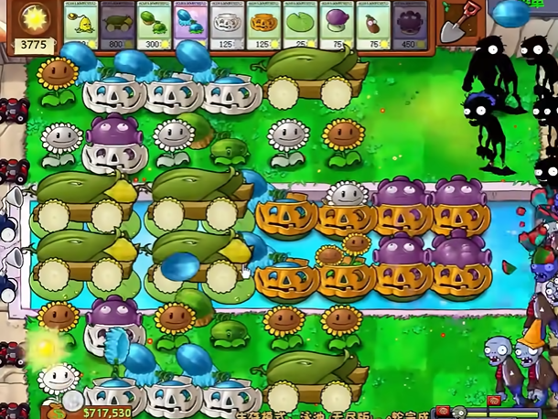 植物大战僵尸无尽模式如何搭梯子 植物大战僵尸无尽模式如何搭梯子