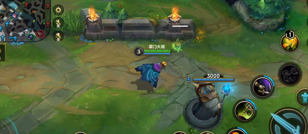 英雄联盟手游武器打什么位置