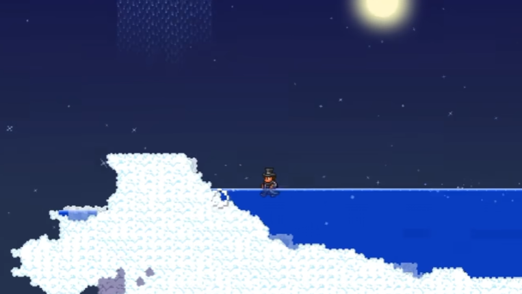 泰拉瑞亚怎么判断空岛的位置 泰拉瑞亚怎么判断空岛的位置