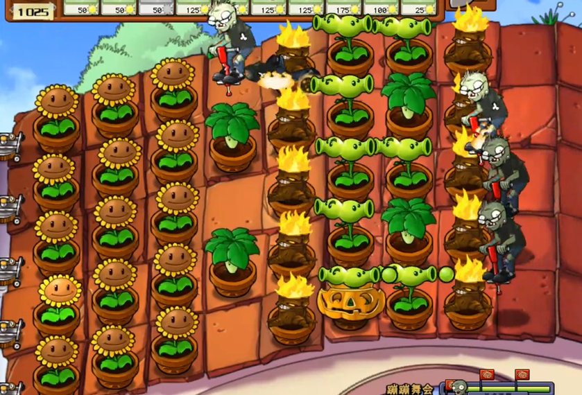 植物大战僵尸蹦蹦舞会怎么打