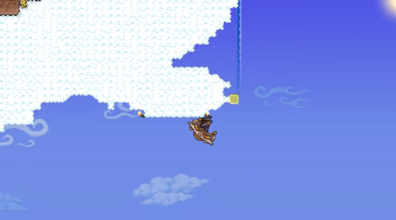 泰拉瑞亚怎么判断空岛的位置 泰拉瑞亚怎么判断空岛的位置