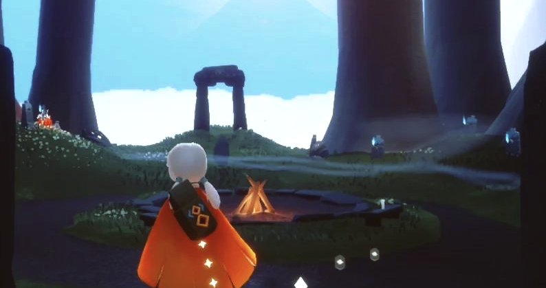 光遇神秘森林怎么飞上去