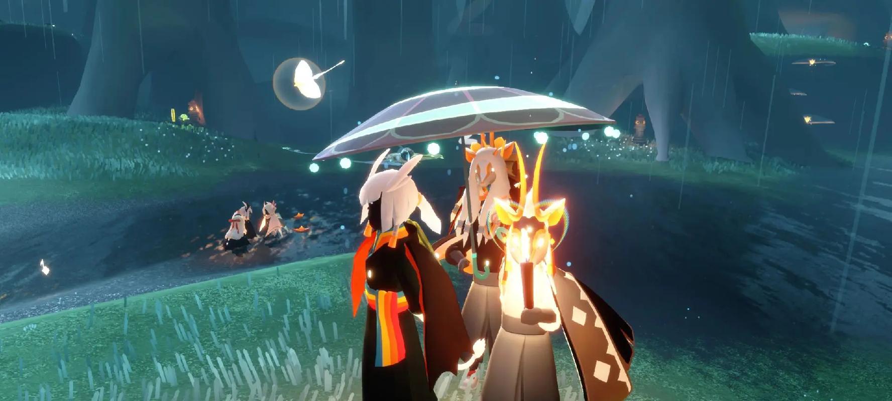 光遇中的雨伞有什么用