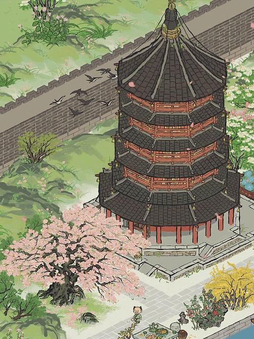 江南百景图释迦塔应放哪