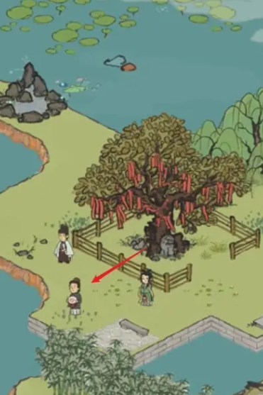 江南百景图许愿之人在哪