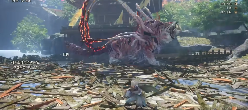 狂野之心岚金虎怎么应对