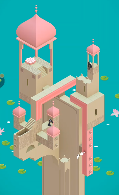 纪念碑谷一水宫怎么玩