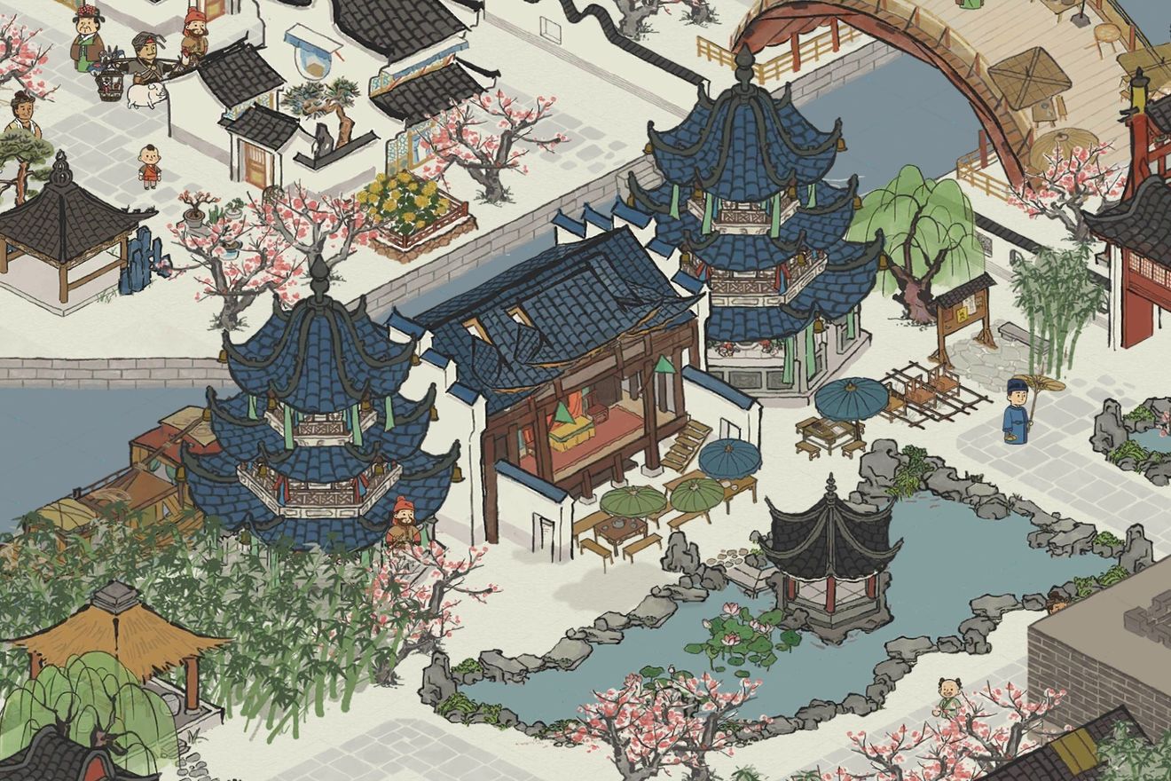 江南百景图畅音楼怎么摆