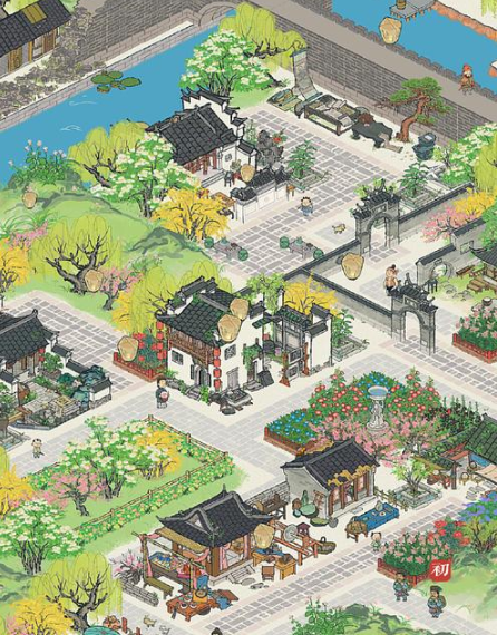 江南百景图鸣琴春晓在哪