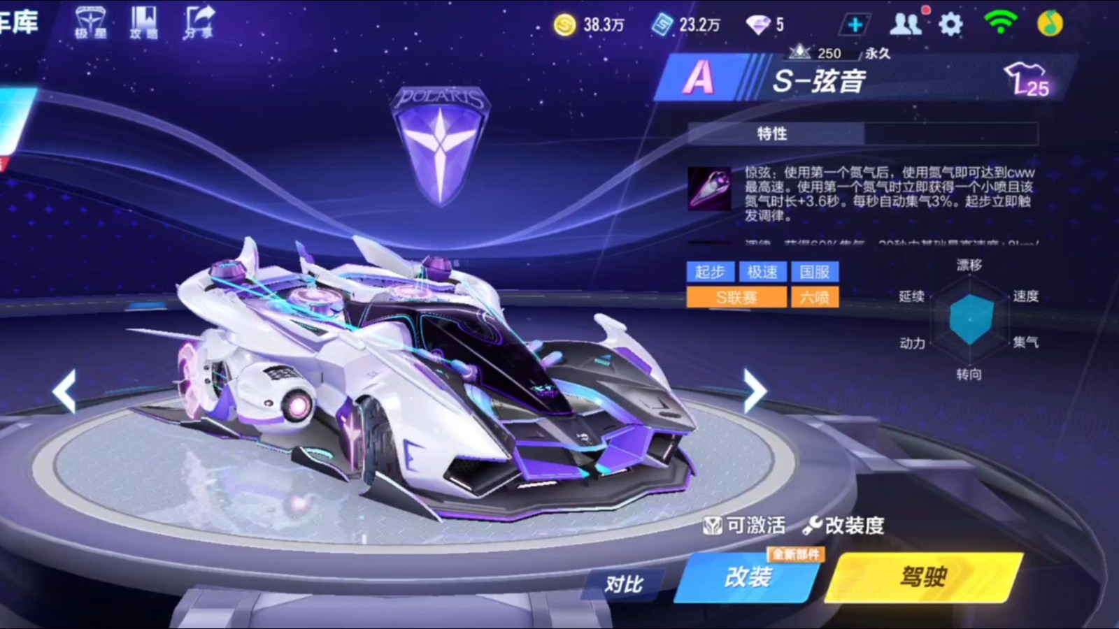 QQ飞车手游S系列车哪个手感好