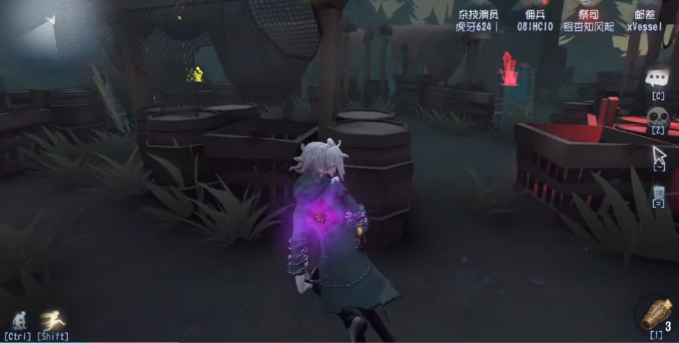 第五人格佣兵如何用冲锋