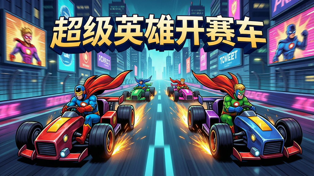 超级英雄开赛车-英雄竞速