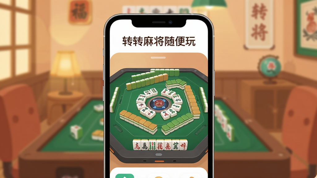 转转麻将随便玩-掌上麻将竞技