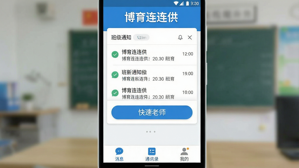 博育连连供-家校互联平台