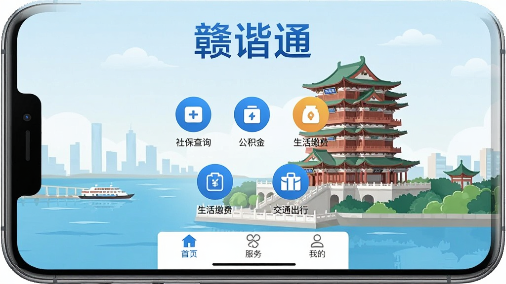 赣谐通-江西政务生活服务平台