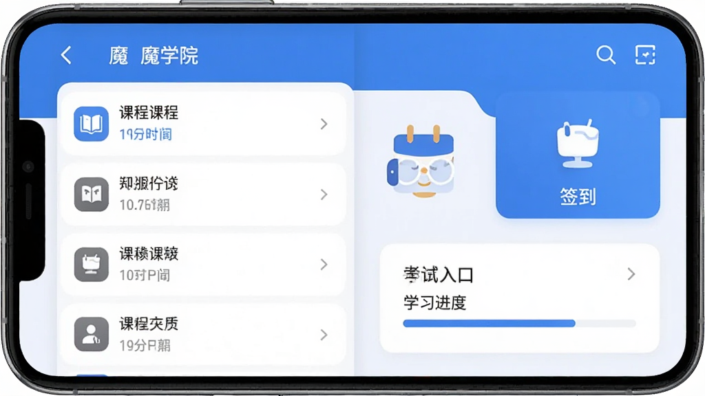 魔学院-企业培训学习平台