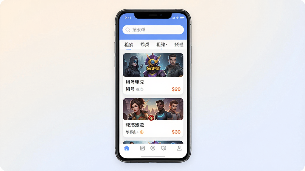 租号帮-游戏账号租赁助手