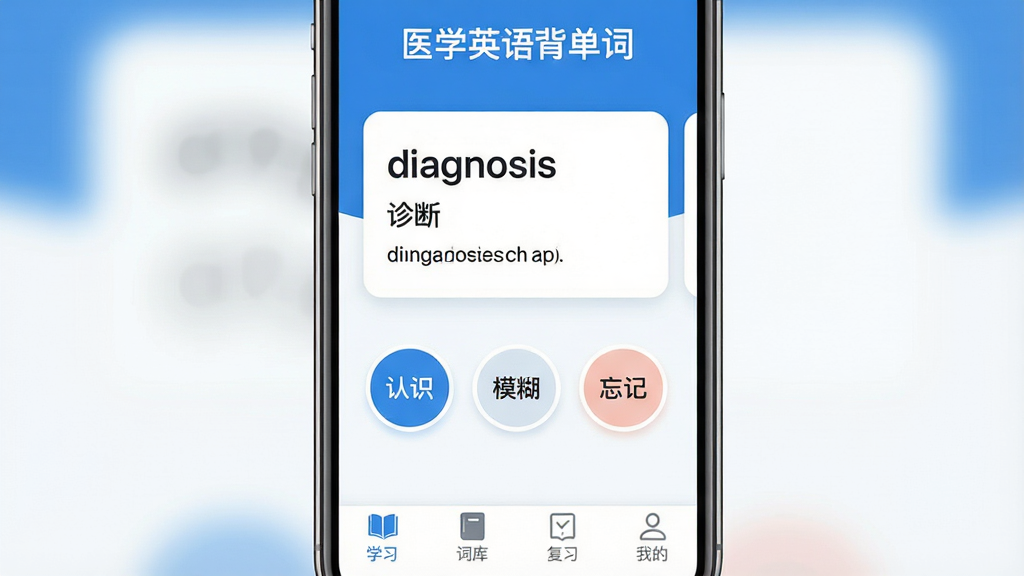 医学英语背单词-医护考试词汇速记